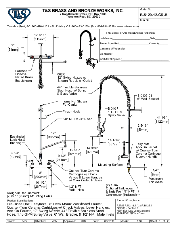 Cutsheet