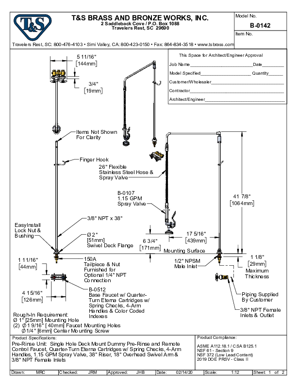 Cutsheet