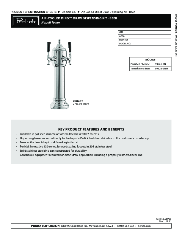 Cutsheet