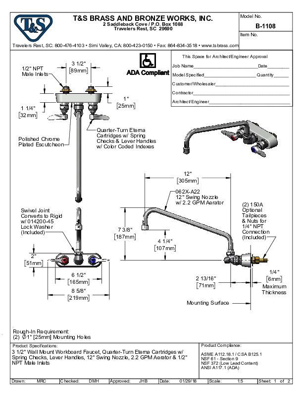 Cutsheet