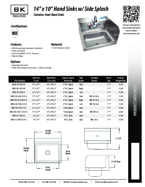 Cutsheet