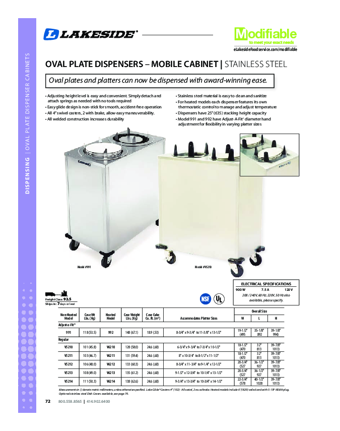 Cutsheet