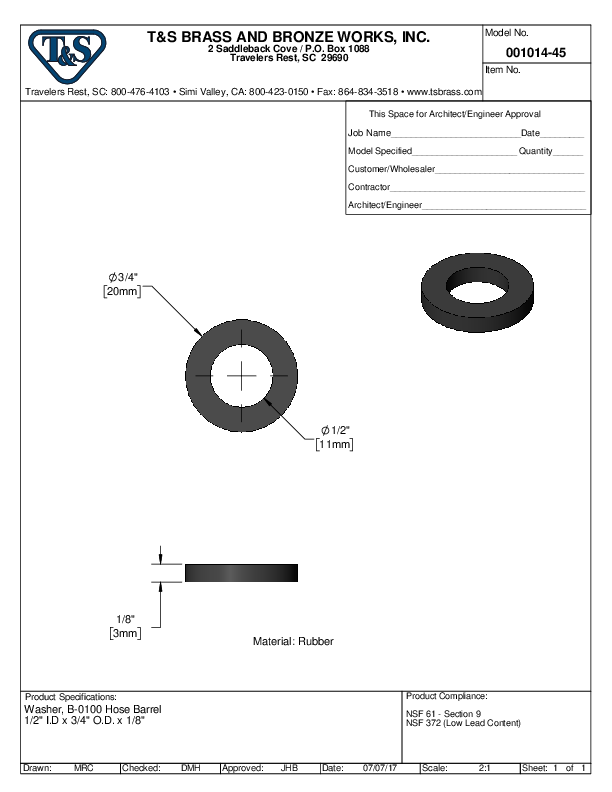 Cutsheet