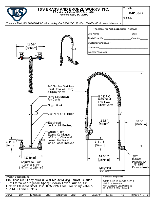 Cutsheet