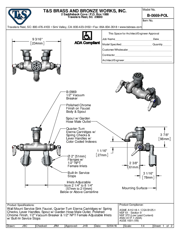 Cutsheet