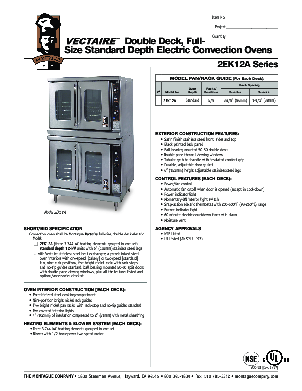 Cutsheet