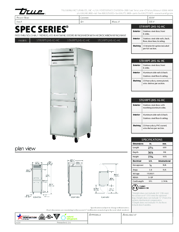 Cutsheet