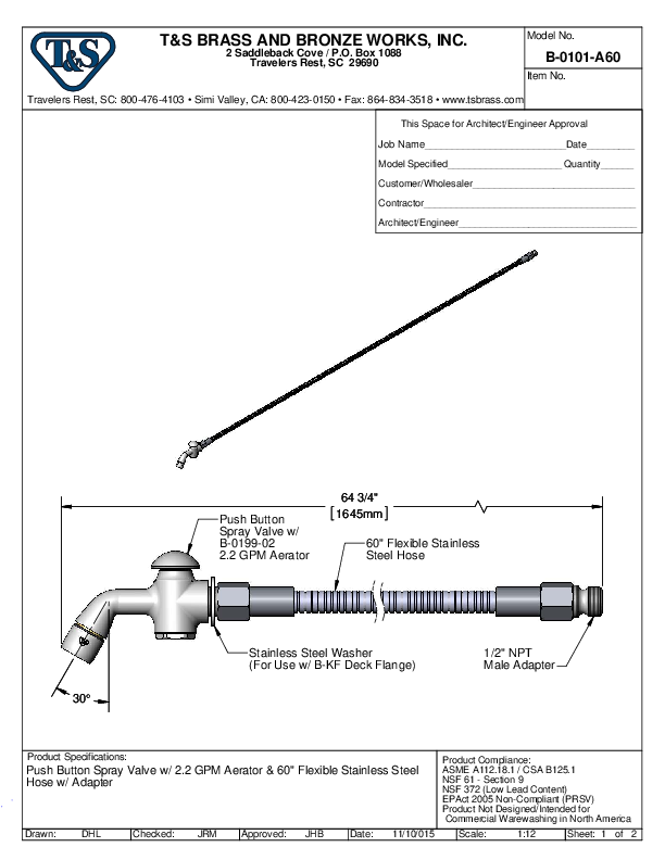 Cutsheet