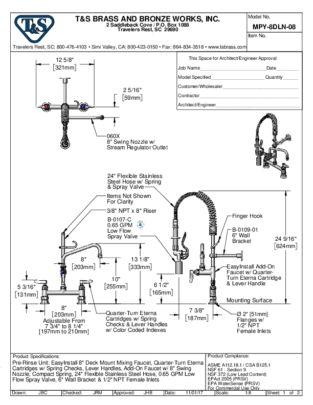 Cutsheet