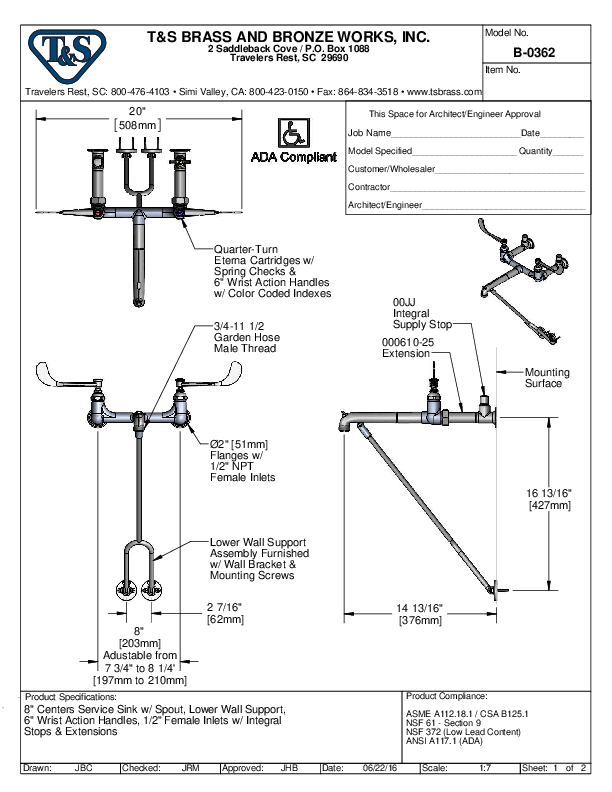 Cutsheet