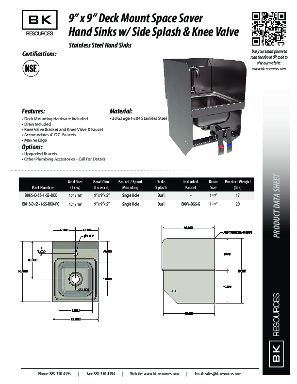 Cutsheet