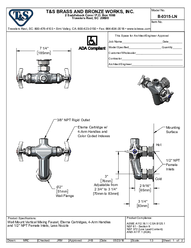 Cutsheet