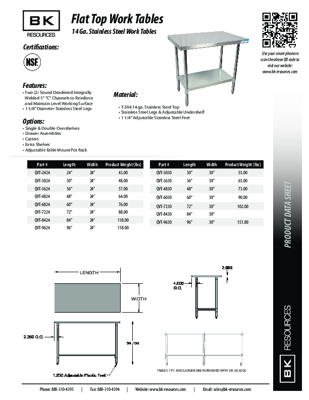 Cutsheet