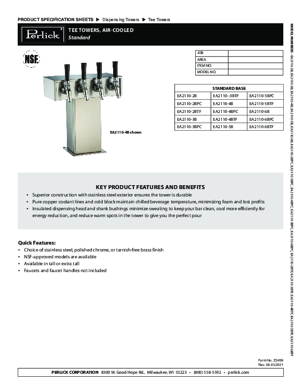 Cutsheet