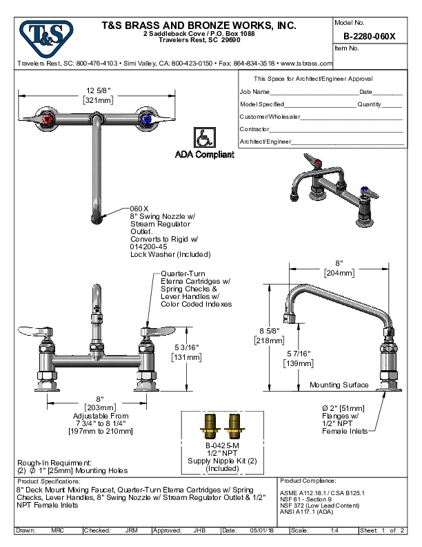 Cutsheet