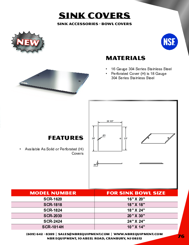 Cutsheet