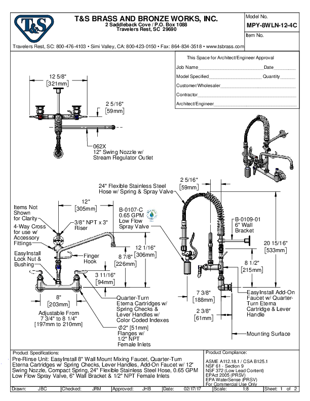 Cutsheet