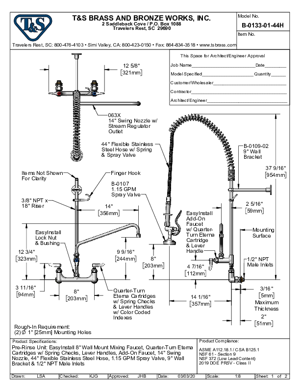 Cutsheet