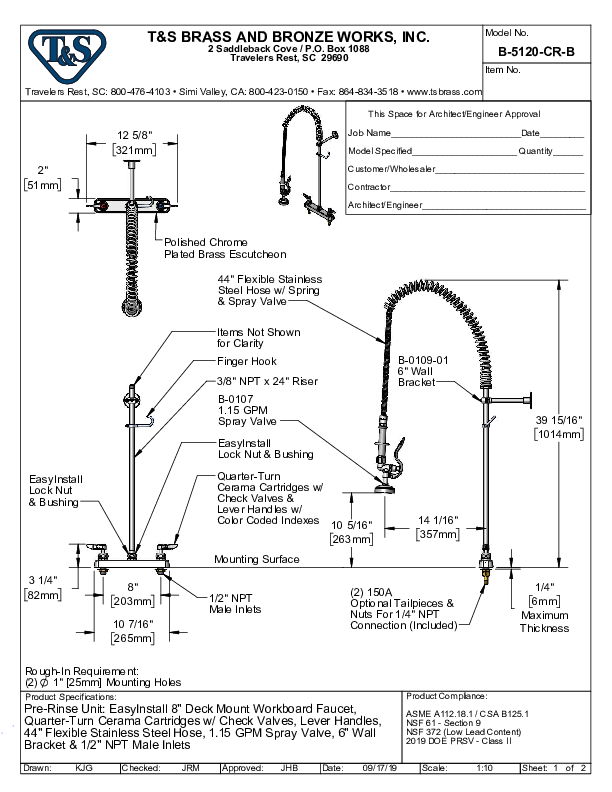 Cutsheet