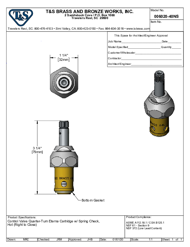 Cutsheet