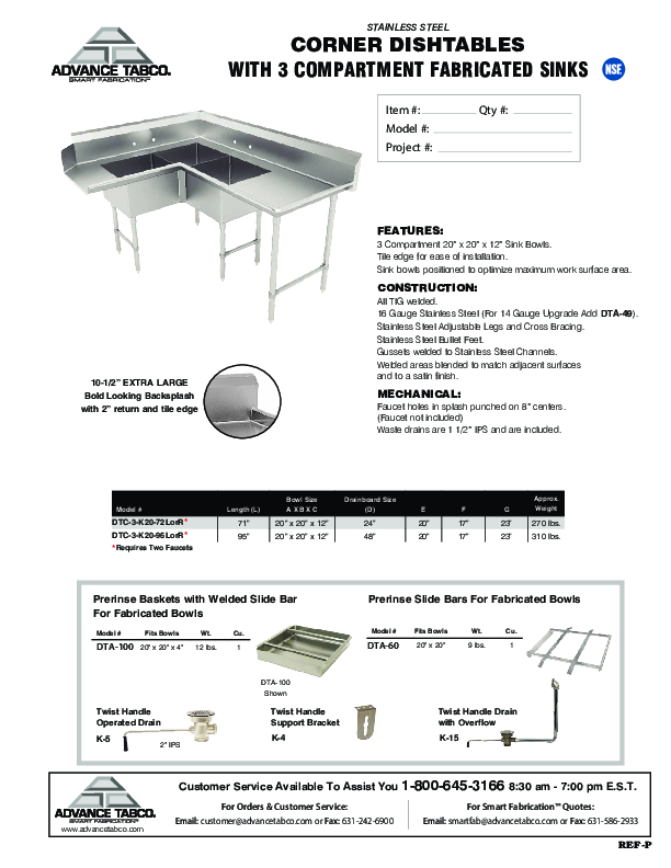 Cutsheet