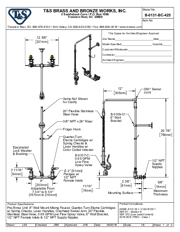 Cutsheet