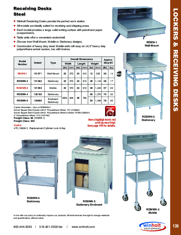 Cutsheet