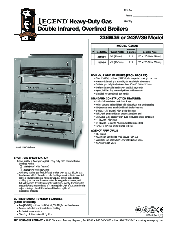 Cutsheet