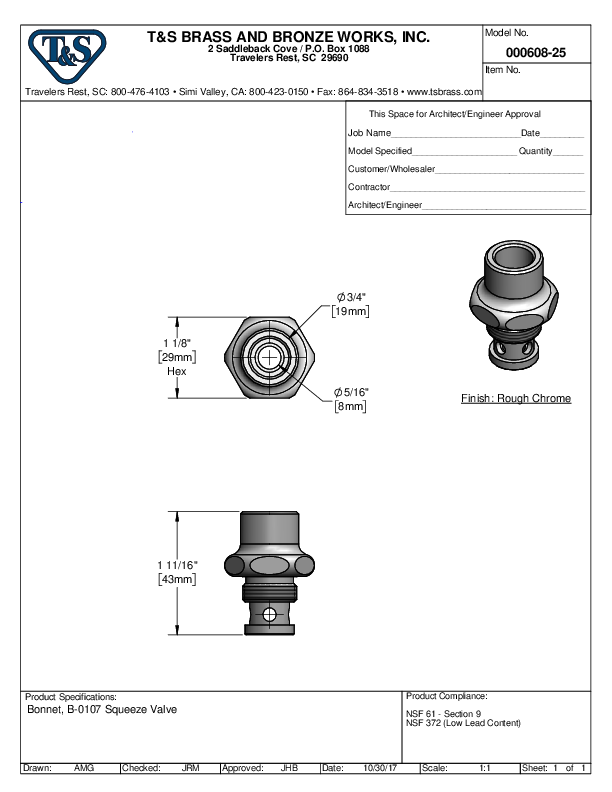 Cutsheet