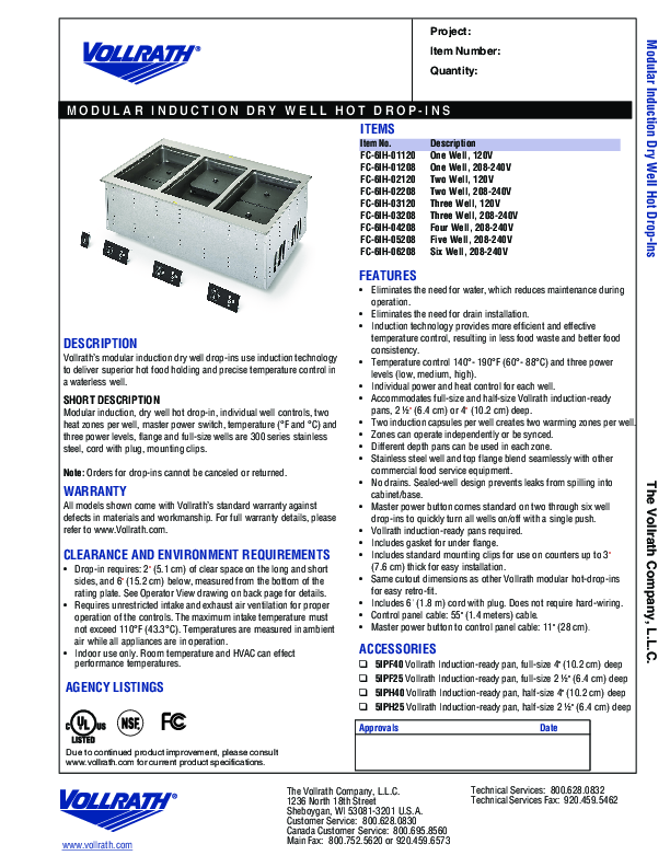 Cutsheet