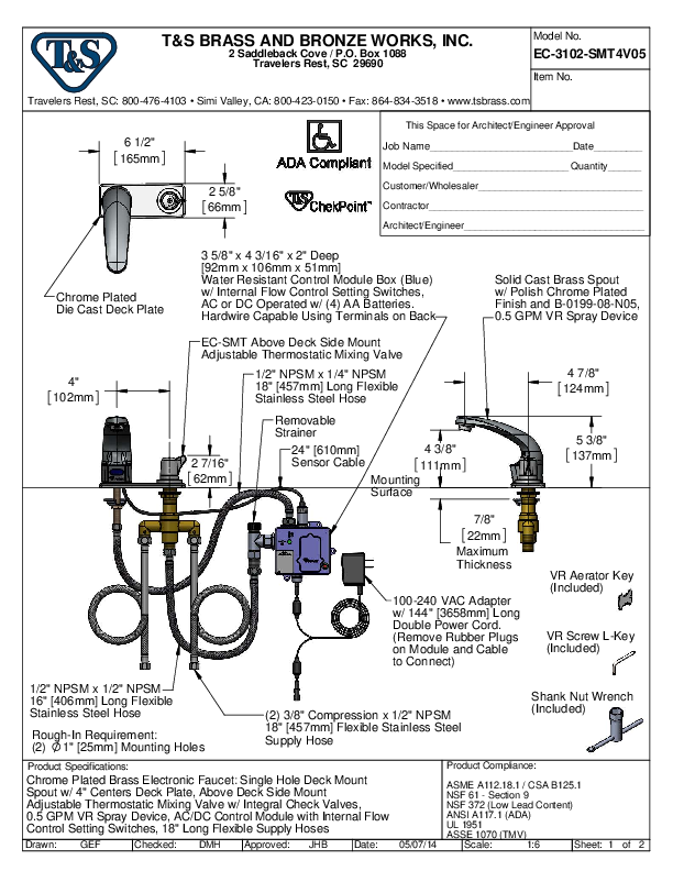 Cutsheet