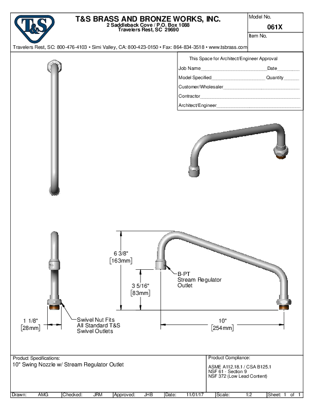 Cutsheet