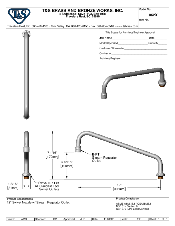 Cutsheet