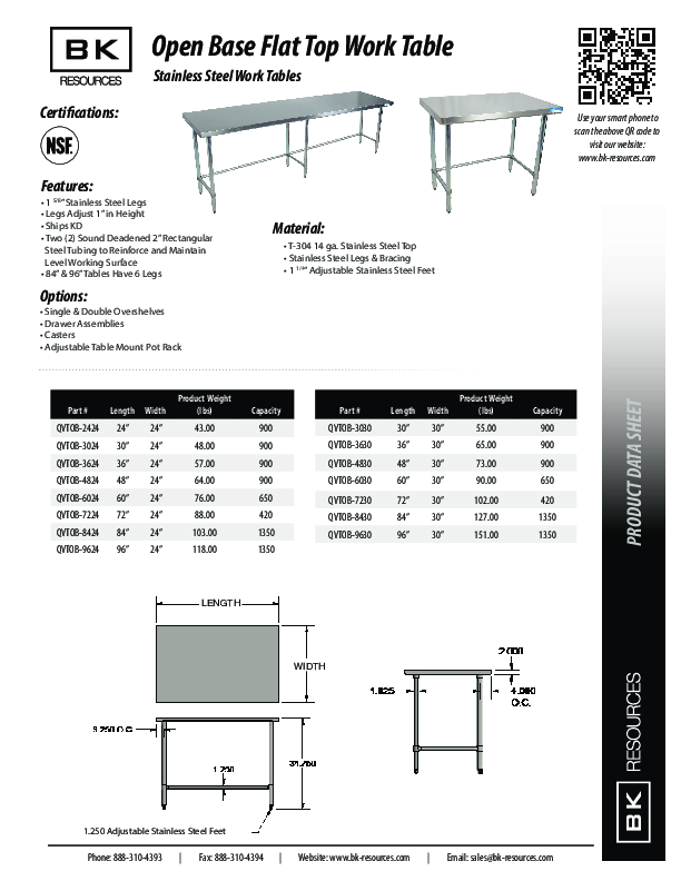 Cutsheet