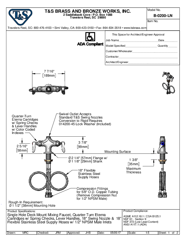 Cutsheet