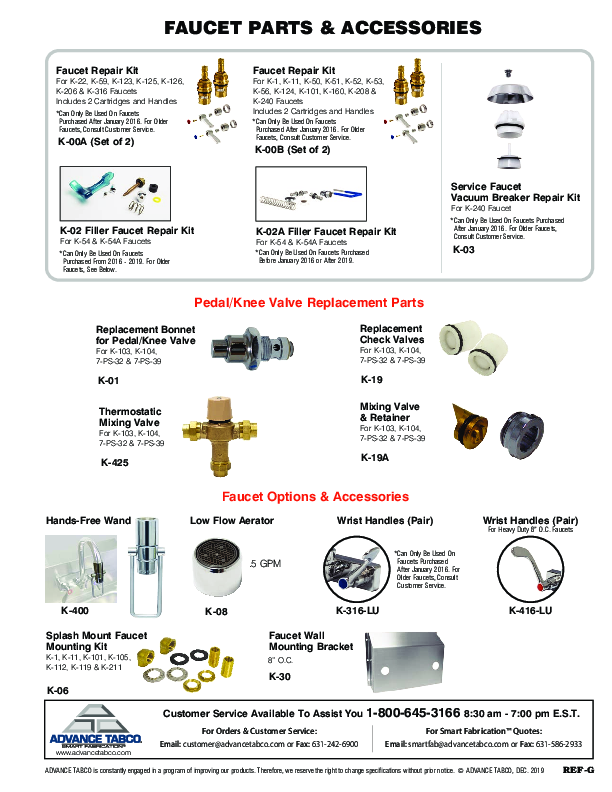 Cutsheet