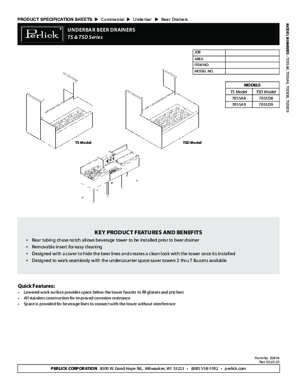 Cutsheet