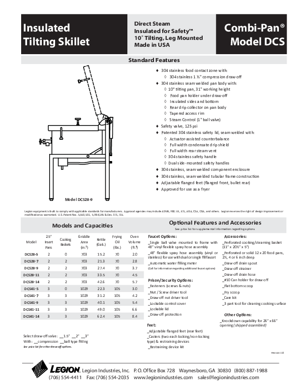 Cutsheet