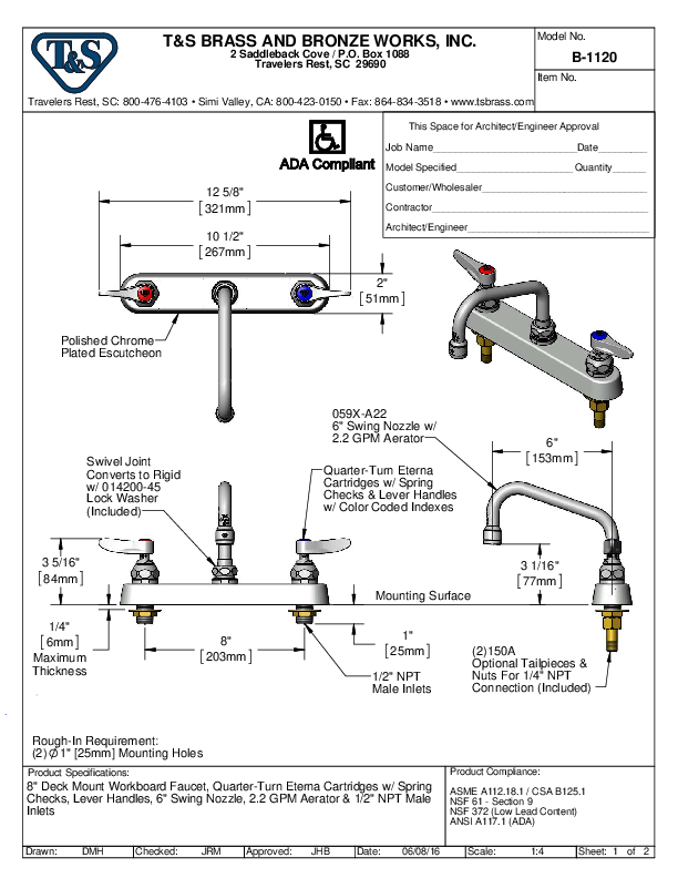 Cutsheet