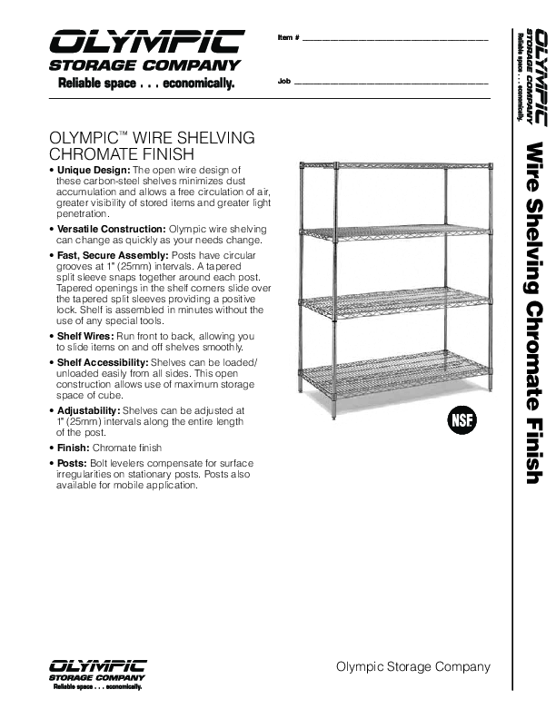 Cutsheet