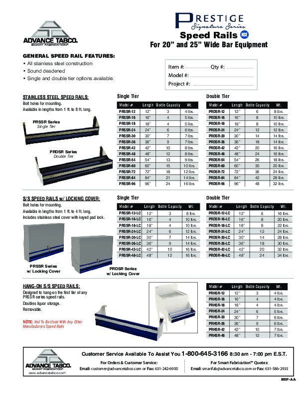 Cutsheet