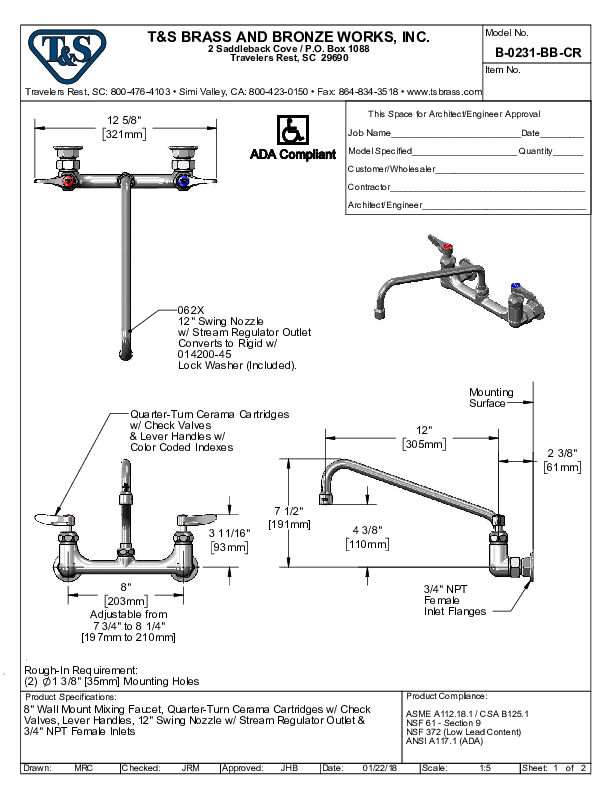 Cutsheet