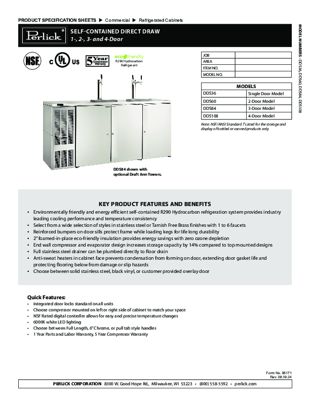 Cutsheet