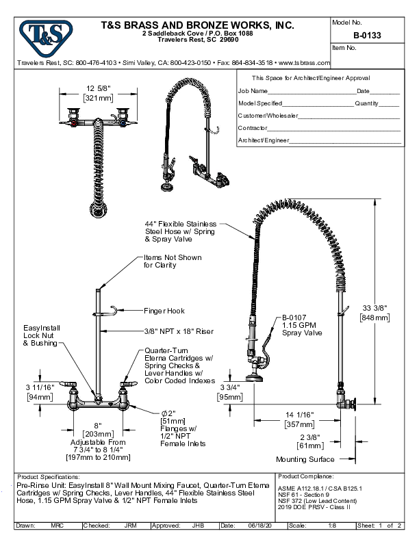 Cutsheet