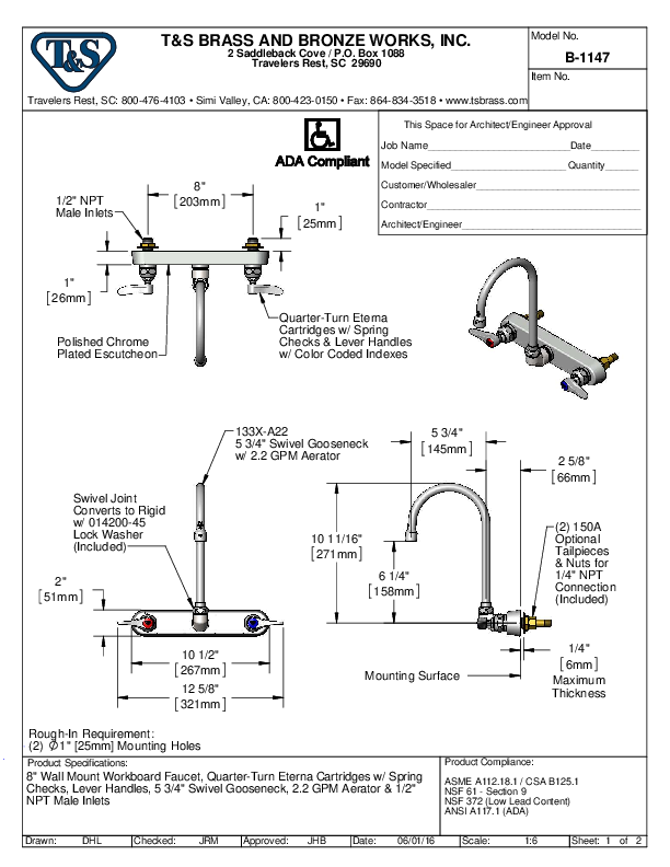 Cutsheet