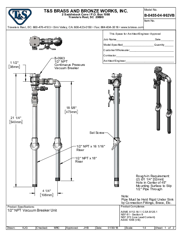 Cutsheet