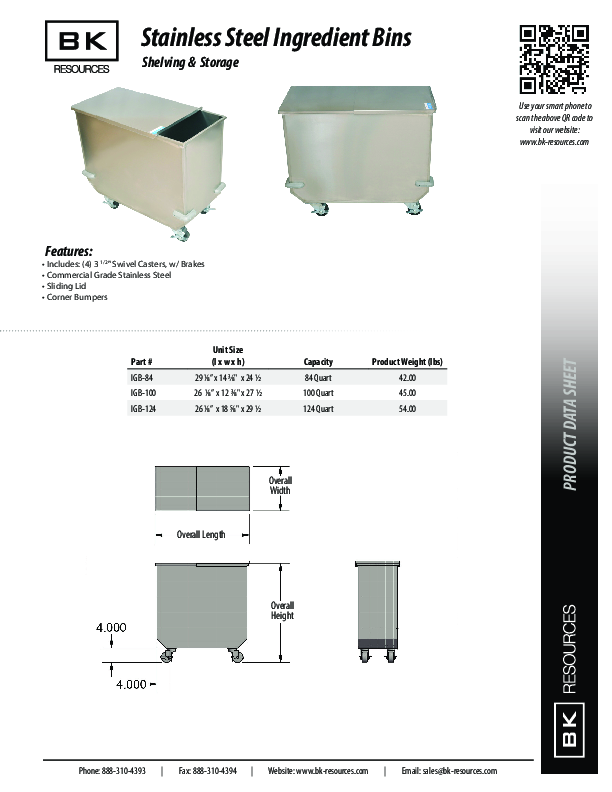 Cutsheet