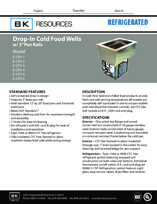 Cutsheet