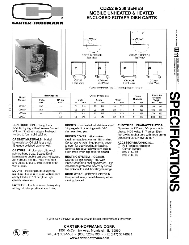 Cutsheet