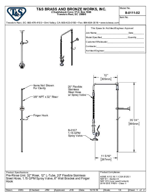 Cutsheet